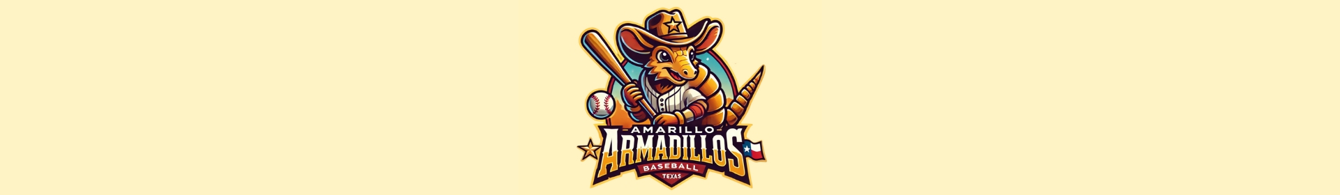 Amarillo Armadillos website banner