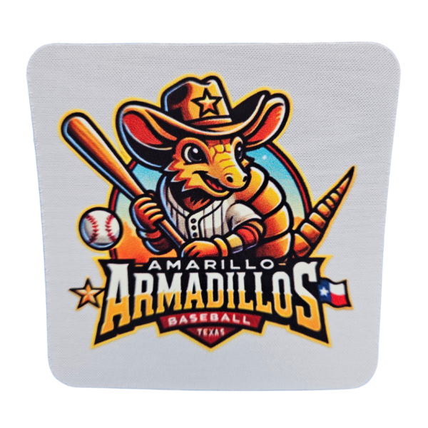 Amarillo Armadillos Coaster