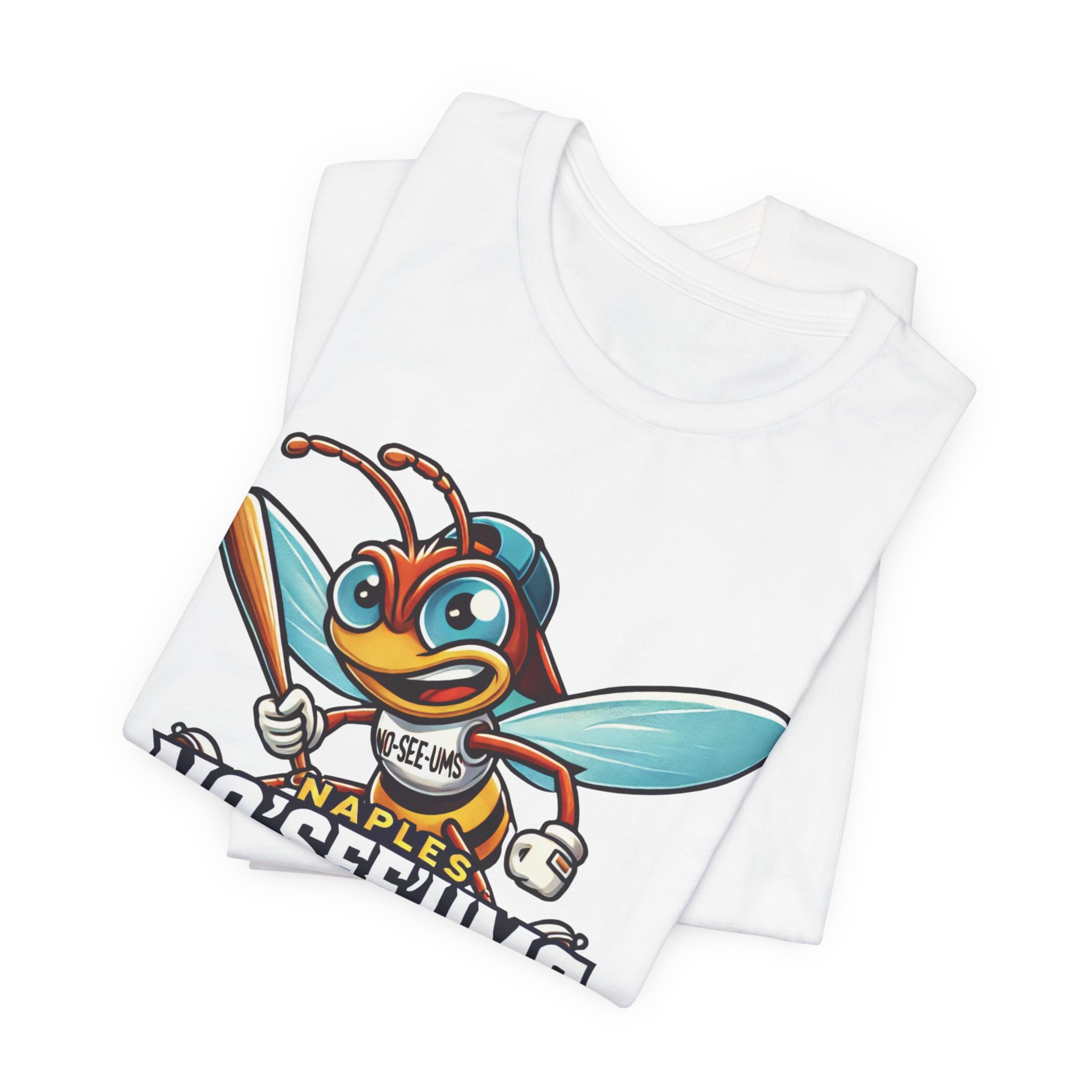 Naples No'See'Ums Baseball Team T-Shirt — Naples, FL Fan Tee - Image 2