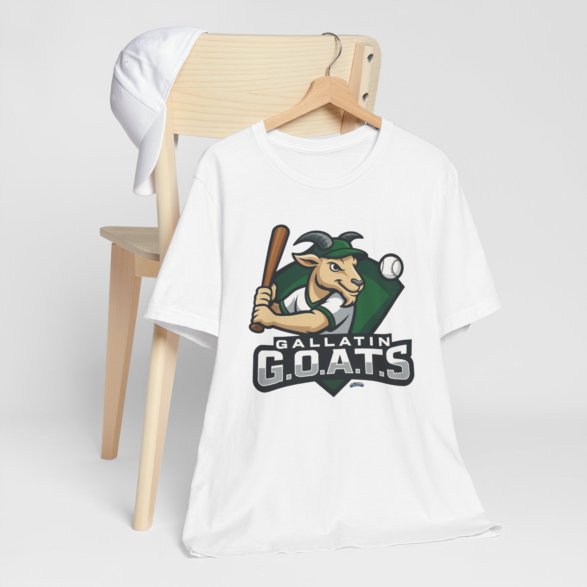 Gallatin G.O.A.T.S Baseball Team T-Shirt — Gallatin, TN Fan Tee - Image 5