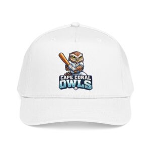 Cape Coral Owls Baseball Cap — Team Logo Mid-Profile Hat