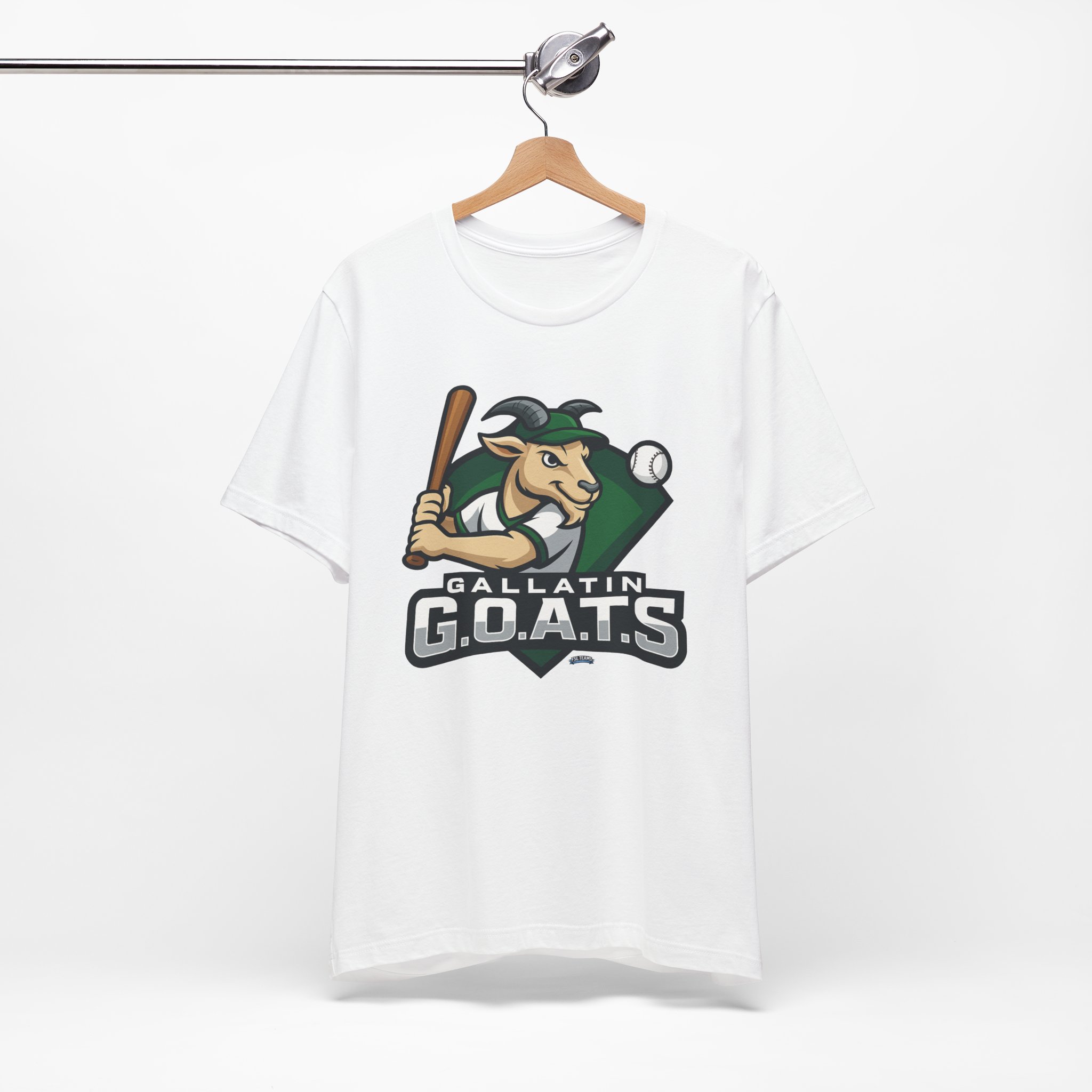 Gallatin G.O.A.T.S Baseball Team T-Shirt — Gallatin, TN Fan Tee - Image 4